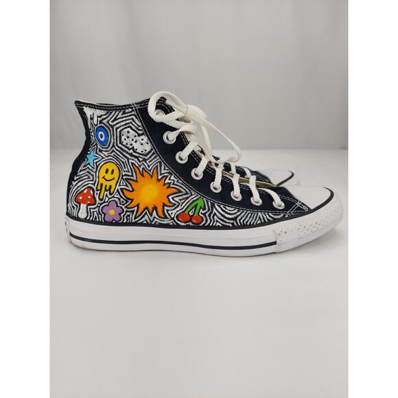 Custom Designed Converse Chuck Taylor High Top Sneaker Multicolor Unisex - Picture 1 of 9